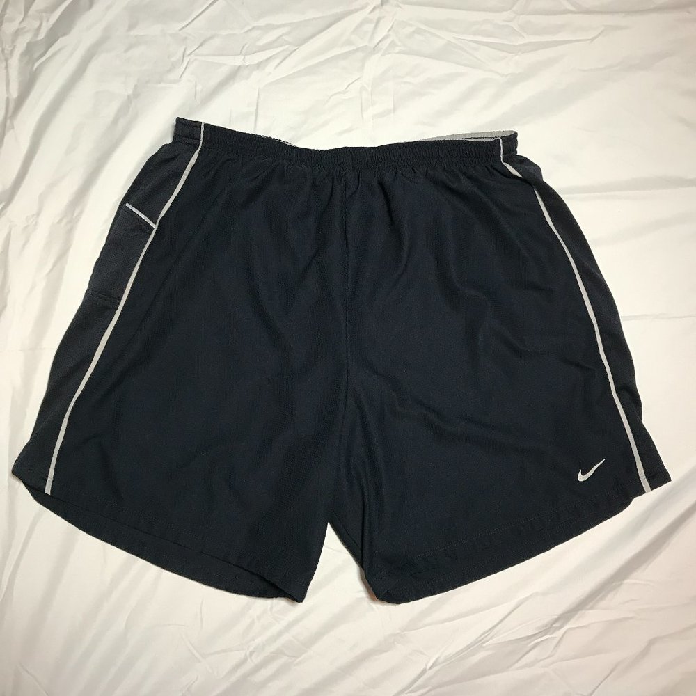 Nike Running Men's Dri-Fit Linered Shorts Navy XL